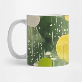 Abstract Garden Green Mug